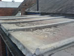 Old flat lead roof replacement from Harris Roofing Limited.