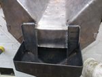 Small lead gulley from Harris Roofing Limited.