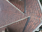 Machine made clay tile roofing with hand made effect from Harris Roofing Limited.