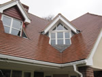 New house build with machine made clay tile roofing in the New Forest from Harris Roofing Limited