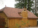 Machine   made clay tile roofing in the New Forest from Harris Roofing Limited.