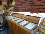 Machine made clay tile roofing in the New Forest from Harris Roofing Limited.