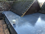 Single Ply Flat Roofing in the New Forest by Harris Roofing Limited.
