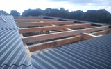 Custom roofing project in the New Forest