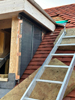 Lead cheeks and lead work, new dormer roof and roofing fitted to new build house
