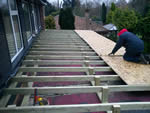 Flat felt roofing in the New Forest from Harris Roofing Limited.