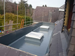 Fibreglass roofing in the New Forest from Harris Roofing Limited.