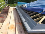 Fibreglass roofing in the New Forest from Harris Roofing Limited.