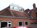 Hand made clay tile roofing in the New Forest from Harris Roofing Limited.