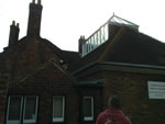 Hand made clay tile roofing in the New Forest from Harris Roofing Limited.