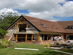 Hand made clay tile roofing in the New Forest from Harris Roofing Limited.
