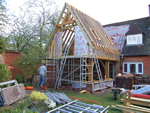 Hand made clay tile roofing in the New Forest from Harris Roofing Limited.