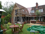 Hand made clay tile roofing in the New Forest from Harris Roofing Limited.