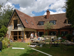 Hand made clay tile roofing in the New Forest from Harris Roofing Limited.