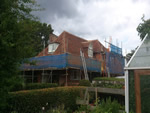 Hand made clay tile roofing in the New Forest from Harris Roofing Limited.