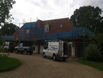 Hand made clay tile roofing in the New Forest from Harris Roofing Limited.