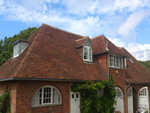 Hand made clay tile roofing in the New Forest from Harris Roofing Limited.