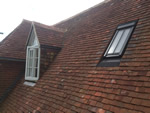 Hand made clay tile roofing in the New Forest from Harris Roofing Limited.