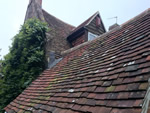 Hand made clay tile roofing in the New Forest from Harris Roofing Limited.