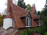 Hand made clay tile roofing in the New Forest from Harris Roofing Limited.