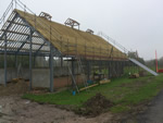 Hand made clay tile roofing in the New Forest from Harris Roofing Limited.