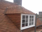 Hand made clay tile roofing in the New Forest from Harris Roofing Limited