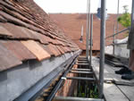 Hand made clay tile roofing in the New Forest from Harris Roofing Limited