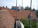 Hand made clay tile roofing in the New Forest from Harris Roofing Limited