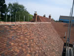 Hand made clay tile roofing in the New Forest from Harris Roofing Limited