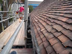 Hand made clay tile roofing in the New Forest from Harris Roofing Limited