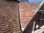 Hand made clay tile roofing in the New Forest from Harris Roofing Limited