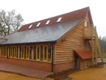Hand made clay tile roofing in the New Forest from Harris Roofing Limited.