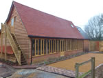 Hand made clay tile roofing in the New Forest from Harris Roofing Limited.