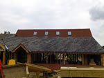 Hand made clay tile roofing in the New Forest from Harris Roofing Limited.