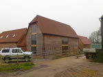 Hand made clay tile roofing in the New Forest from Harris Roofing Limited.