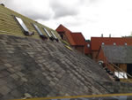 Hand made clay tile roofing in the New Forest from Harris Roofing Limited.