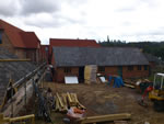 Hand made clay tile roofing in the New Forest from Harris Roofing Limited.