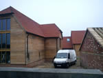 Hand made clay tile roofing in the New Forest from Harris Roofing Limited.