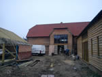 Hand made clay tile roofing in the New Forest from Harris Roofing Limited.