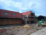 Hand made clay tile roofing in the New Forest from Harris Roofing Limited.