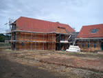 Hand made clay tile roofing in the New Forest from Harris Roofing Limited.