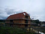 Hand made clay tile roofing in the New Forest from Harris Roofing Limited.