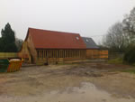 Hand made clay tile roofing in the New Forest from Harris Roofing Limited.
