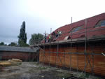 Hand made clay tile roofing in the New Forest from Harris Roofing Limited.