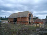 Hand made clay tile roofing in the New Forest from Harris Roofing Limited.