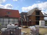 Hand made clay tile roofing in the New Forest from Harris Roofing Limited.