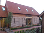 Hand made clay tile roofing in the New Forest from Harris Roofing Limited.