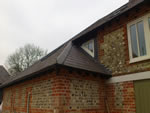 Hand made clay tile roofing in the New Forest from Harris Roofing Limited.