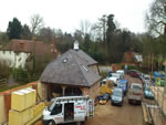 Hand made clay tile roofing in the New Forest from Harris Roofing Limited.