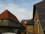 Hand made clay tile roofing in the New Forest from Harris Roofing Limited.